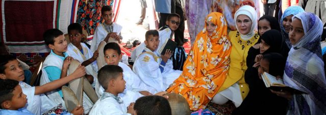 First Lady Erdoğan Visits Turkish Maarif Foundation Girls’ School