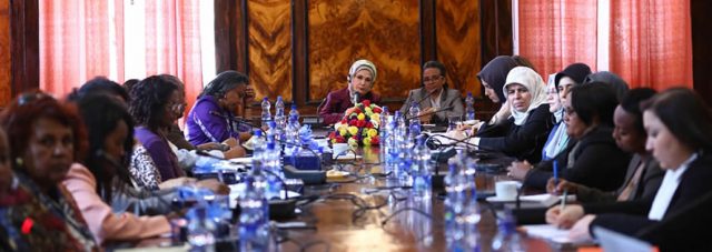 First Lady Erdoğan Meets Representatives of NGOs in Africa First Lady Erdoğan Meets Representatives of NGOs in Africa