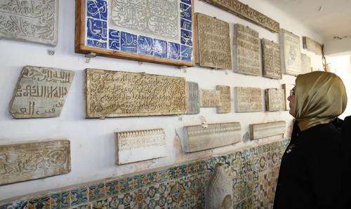 First Lady Visits National Museum of Antiquities and Islamic Art in Algeria