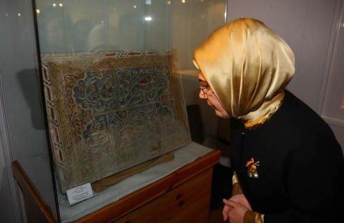 First Lady Visits National Museum of Antiquities and Islamic Art in Algeria