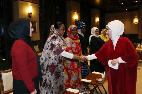 First Lady Erdoğan Receives African Lullaby Performers