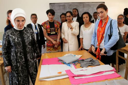 First Lady Inaugurates Women’s Education Center in Madagascar