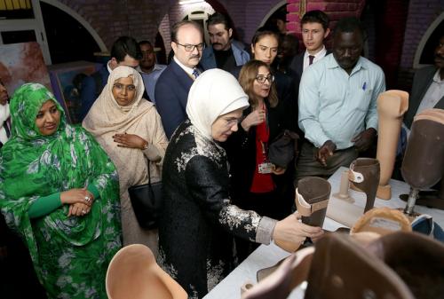 First Lady Erdoğan Meets with Women MPs in Sudan