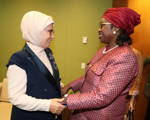 First Lady Erdoğan: “What we are to do for African women in need is a humane duty of ours, not a favor”