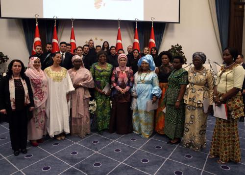First Lady Emine Erdoğan hosted an iftar for the spouses of ambassadors from African countries at the Presidential Complex on the occasion of May 25, Africa Day.
