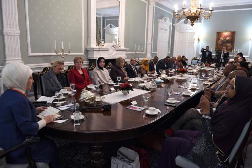 First Lady Erdoğan meets with Members of UK Parliament and representatives of Global Somali Diaspora