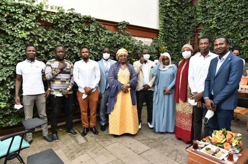 La maison de l’Afrique a accueilli la Première Dame du Niger Issoufou