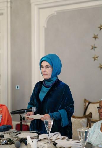 Emine Erdoğan, Afrika El Sanatları Pazarı ve Kültür Evi’nin Açılış Törenine Katıldı