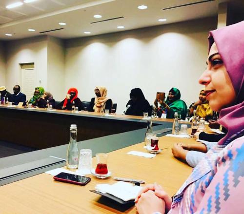 Somalili Kadın Parlamenterlerden Afrika Evi'ne Ziyaret