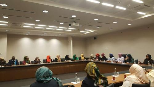 Somalili Kadın Parlamenterlerden Afrika Evi'ne Ziyaret