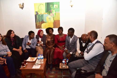 Afrika Medya Temsilcilerinden Afrika Evi&rsquo;ne Ziyaret