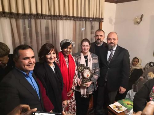 Nelson Mandela&rsquo;nın torunu Ndileka Mandela, Afrika Evi'nde