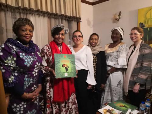 Nelson Mandela&rsquo;nın torunu Ndileka Mandela, Afrika Evi'nde