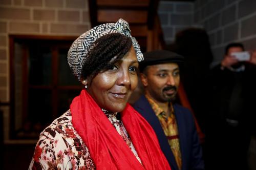 Nelson Mandela&rsquo;nın torunu Ndileka Mandela, Afrika Evi'nde