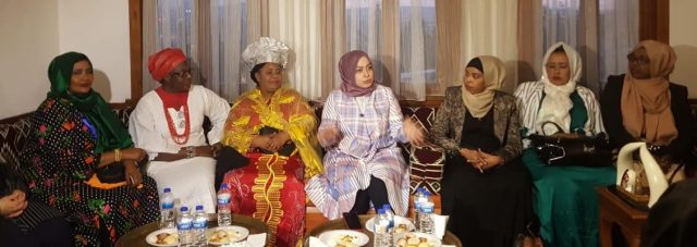 Somalili Kadın Parlamenterlerden Afrika Evi'ne Ziyaret Somalili Kadın Parlamenterlerden Afrika Evi'ne Ziyaret